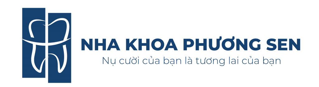 Logo ngang nha khoa Phương Sen