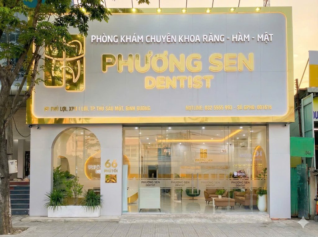 Liên hệ nha khoa phương sen bình dương